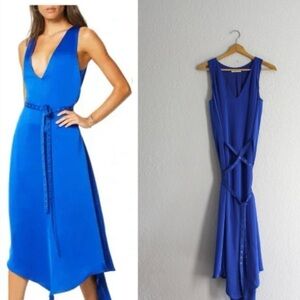 Never worn beautiful blue dress.